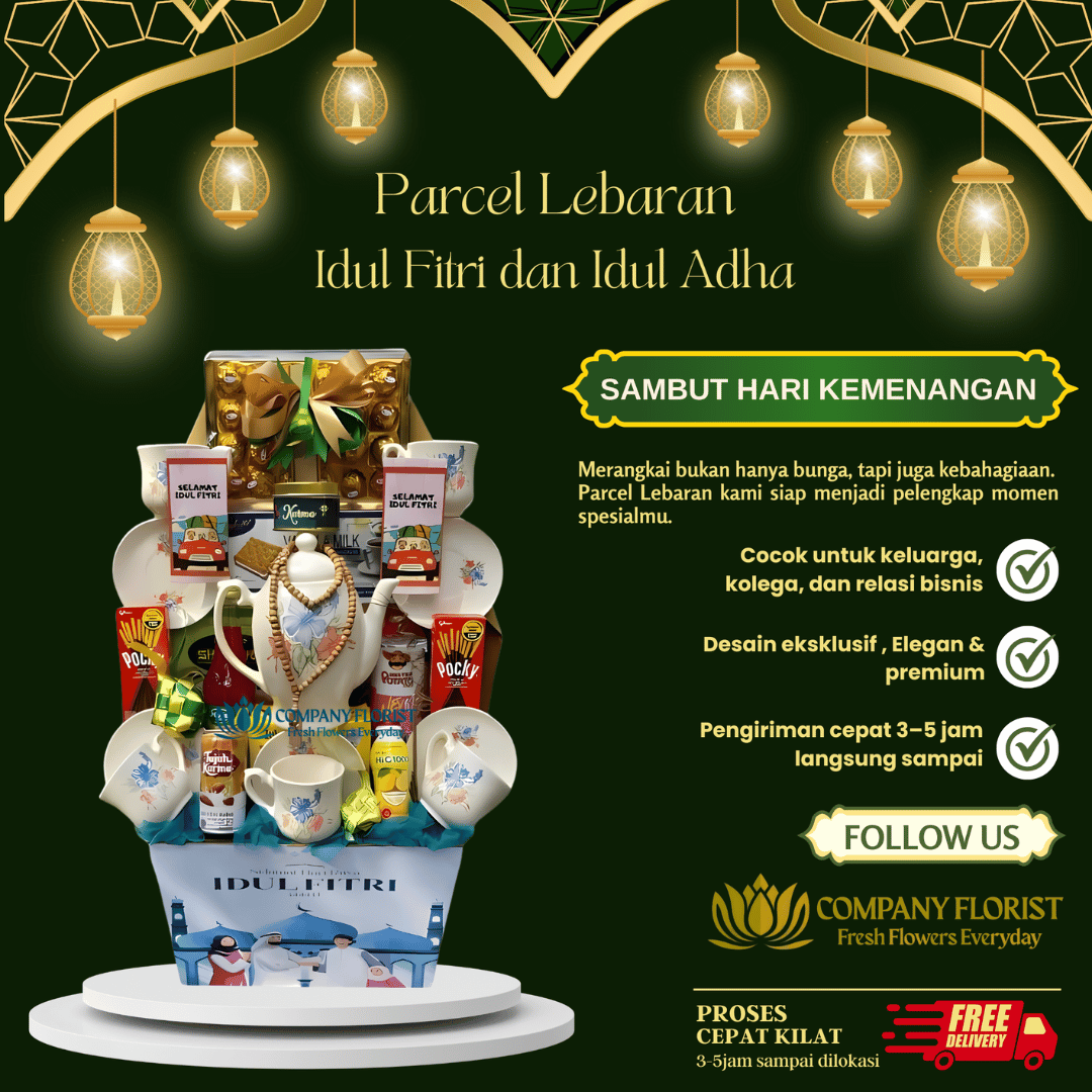 Parcel Lebaran Set Tableware Minimalis Modern – Company Florist